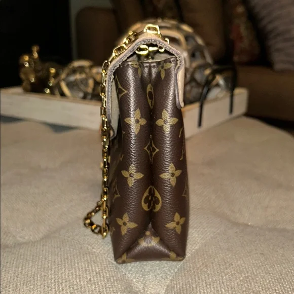 Louis Vuitton Pallas Chain Shoulder Monogram bag authentic - Picture 7 of 17